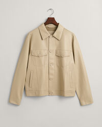Giacca Trucker in pelle