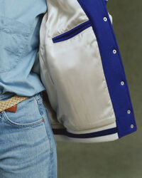 GANT Varsity Jacket in pelle