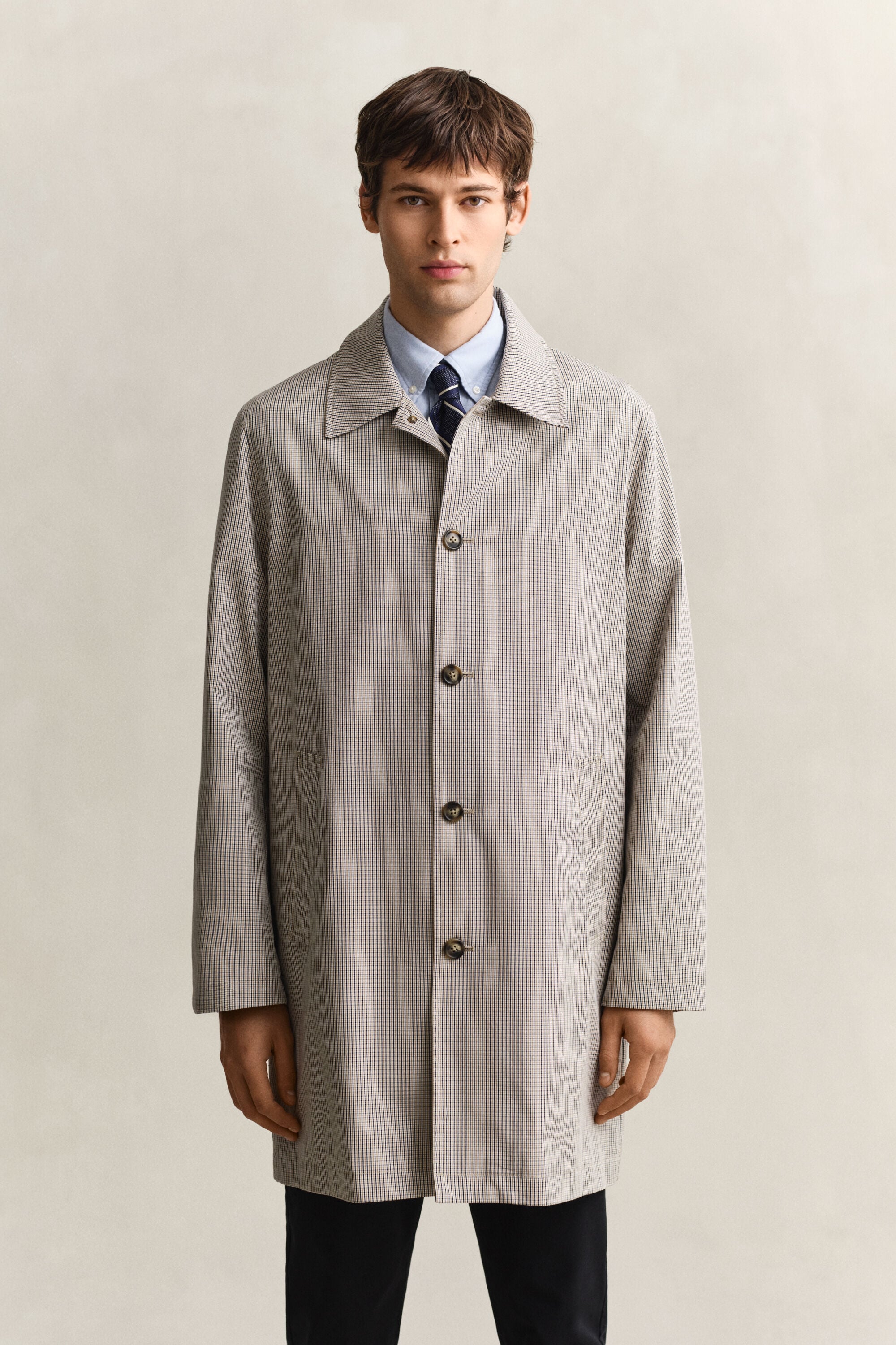 Impermeabile in misto cotone