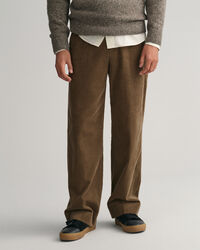 Pantaloni da abito in velluto a coste