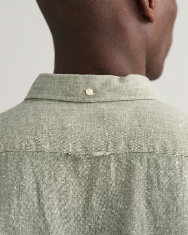 Camicia di lino slim fit