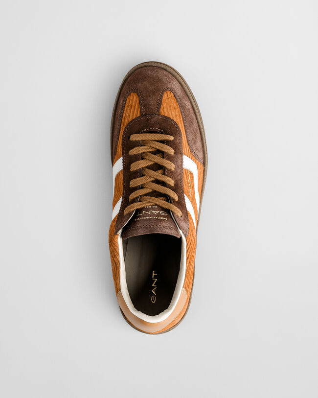 Sneakers Cuzima in velluto a coste in camoscio