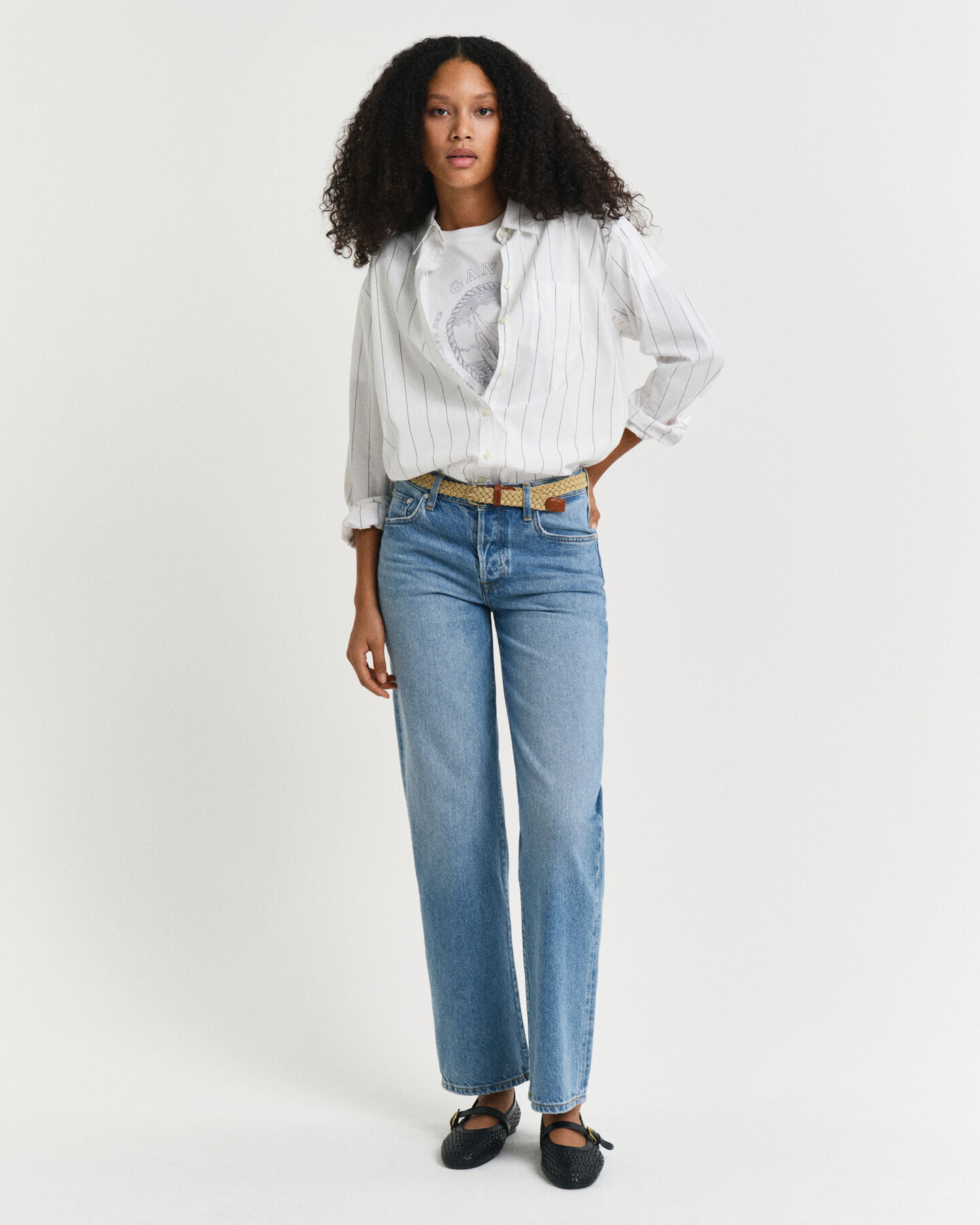 Jeans Rigid a gamba dritta