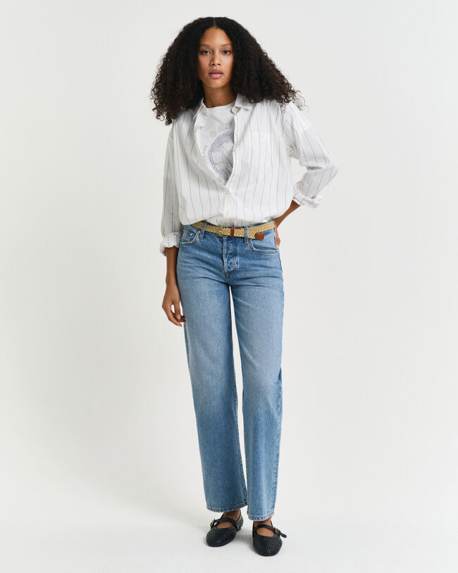 Jeans Rigid a gamba dritta