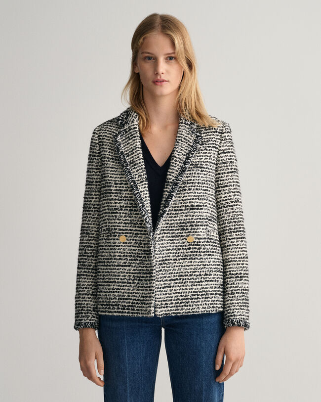 Blazer in tweed
