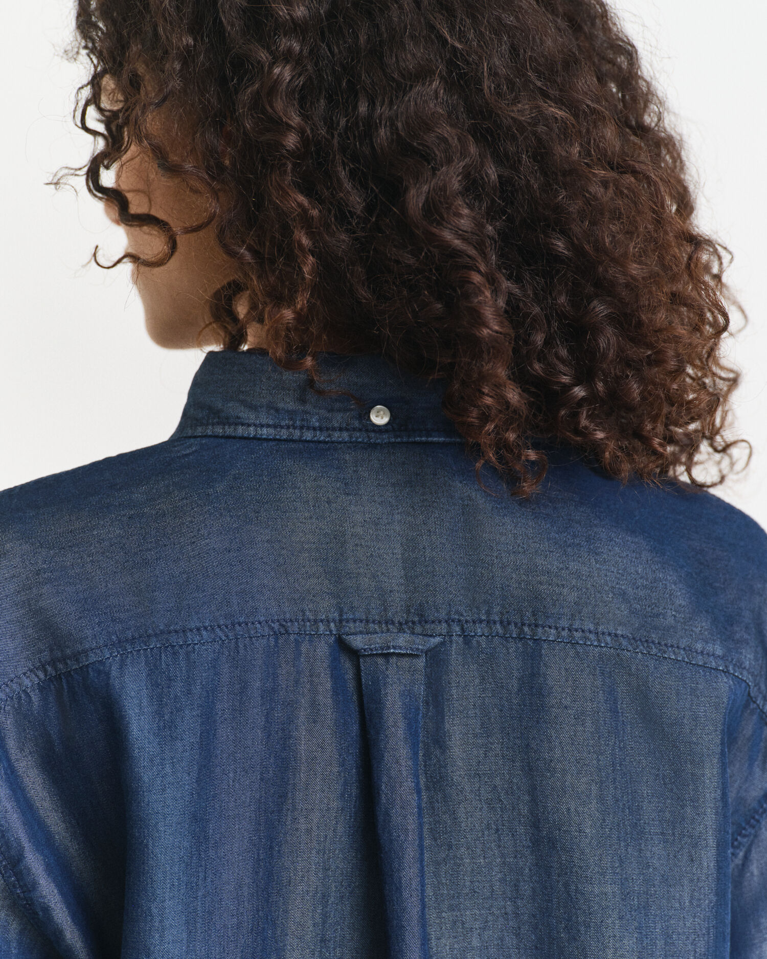 Camicia indaco relaxed fit