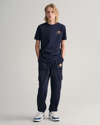 Pantaloni della tuta cargo Contrast Shield Teen Boys