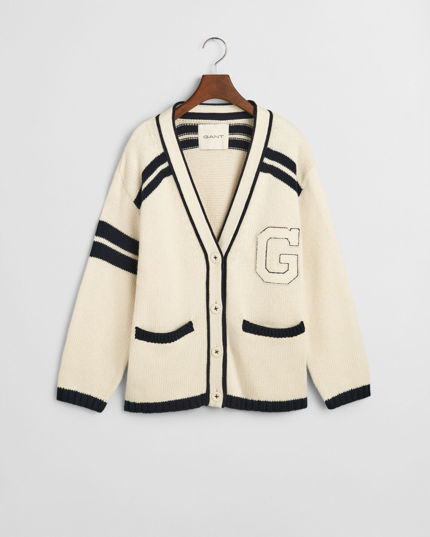 Cardigan GANT Varsity con scollo a V