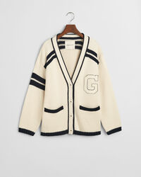 Cardigan GANT Varsity con scollo a V