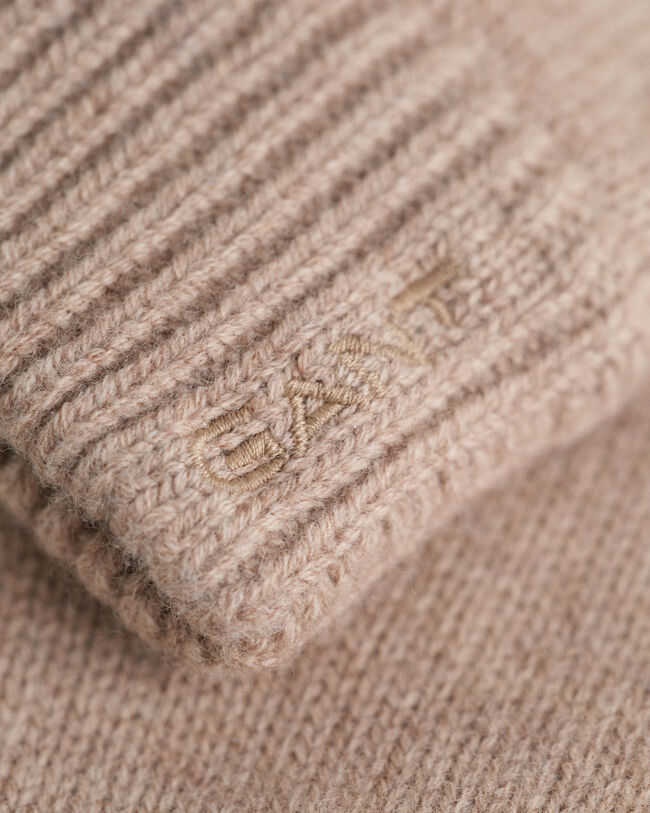 Guanti in maglia di lana