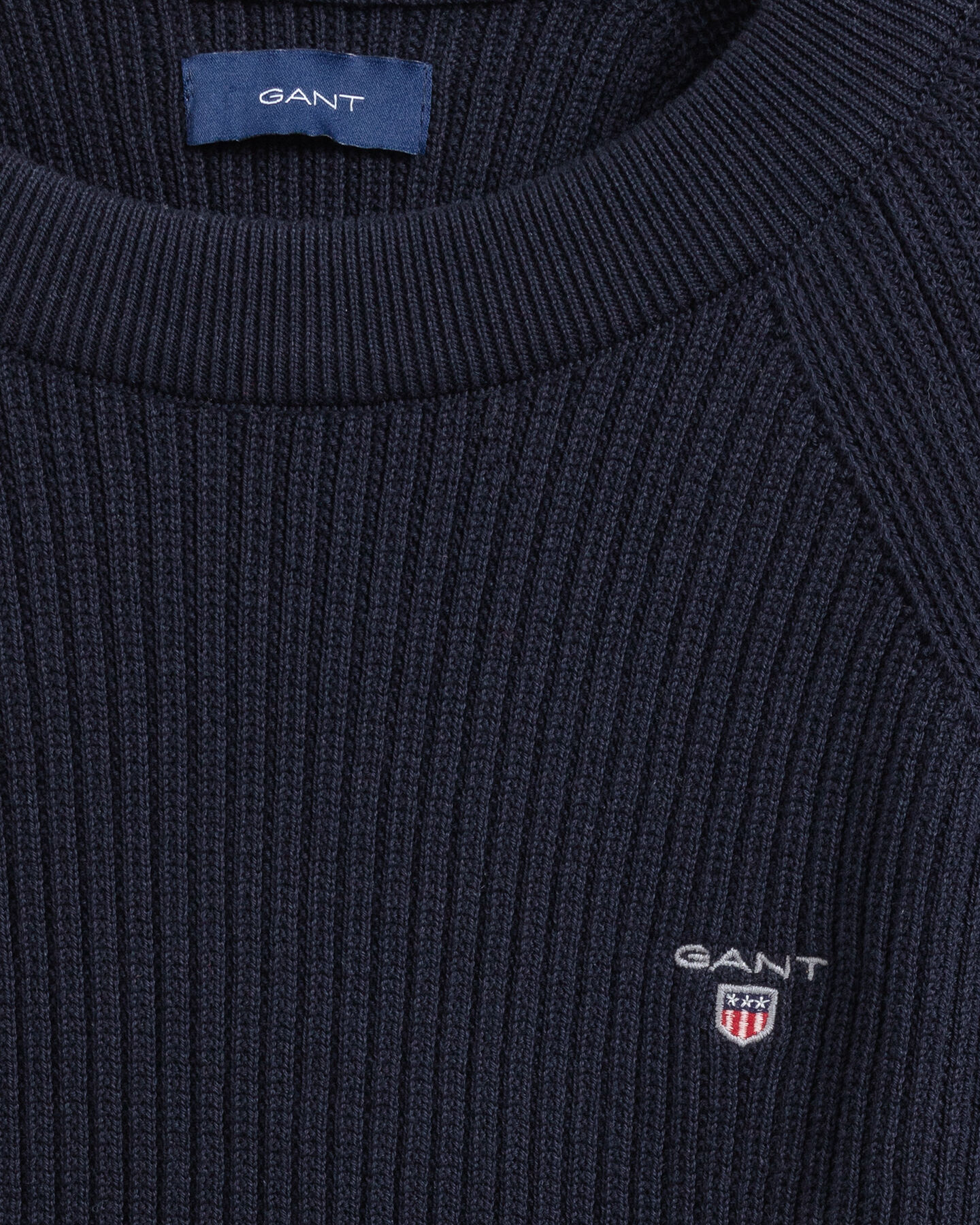 Maglia Casual girocollo in cotone a coste teens