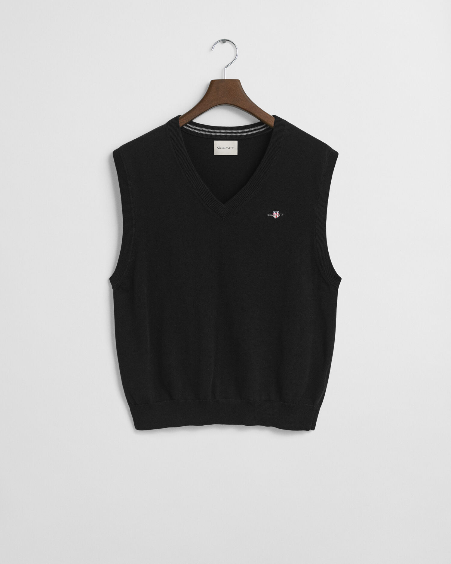 Piumino smanicato in cotone classico