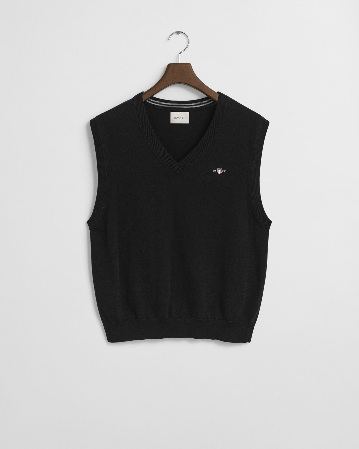 Piumino smanicato in cotone classico