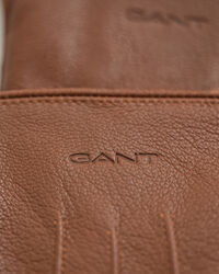 Guanti in pelle foderati in cashmere