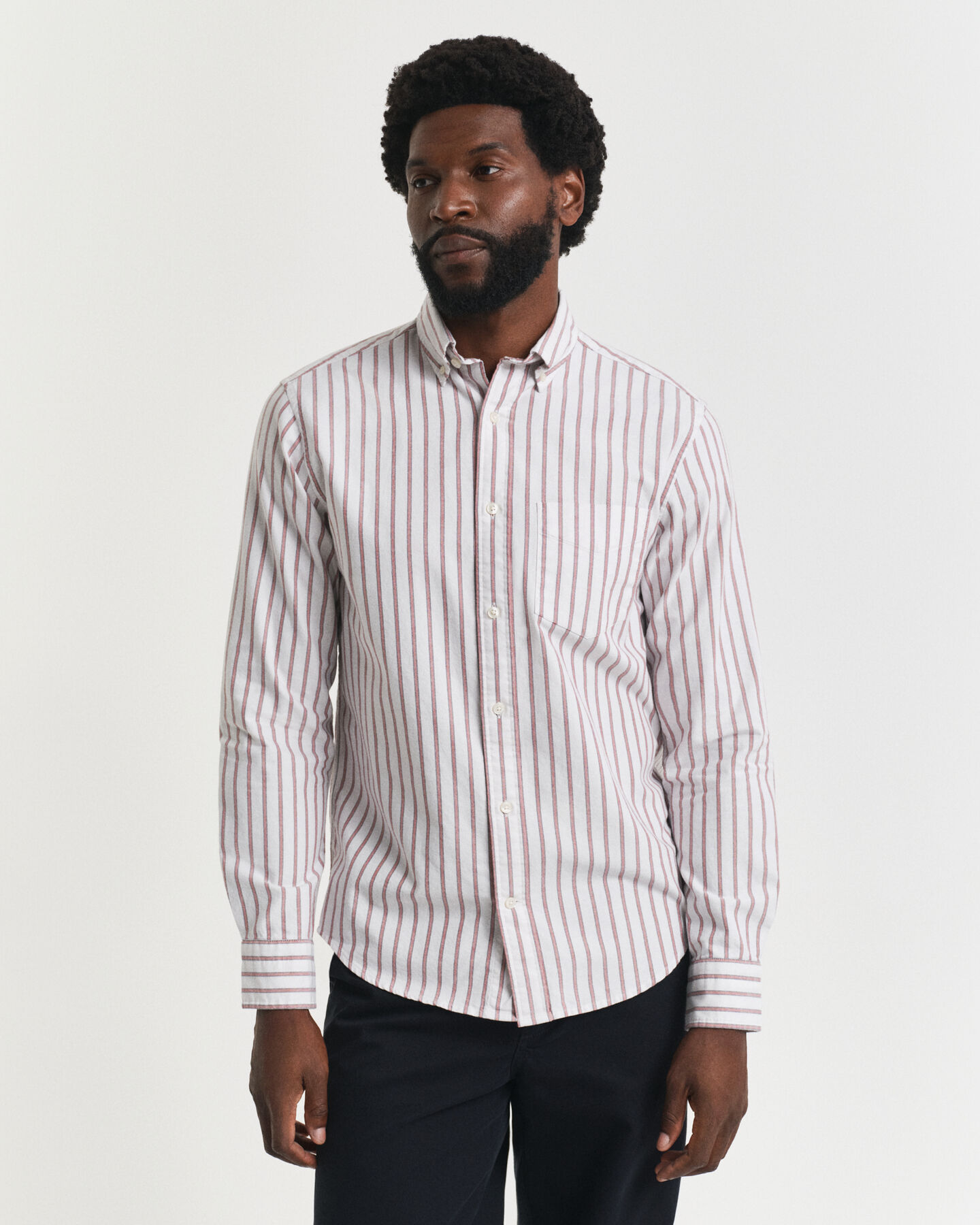 Camicia Archive Oxford a righe regular fit