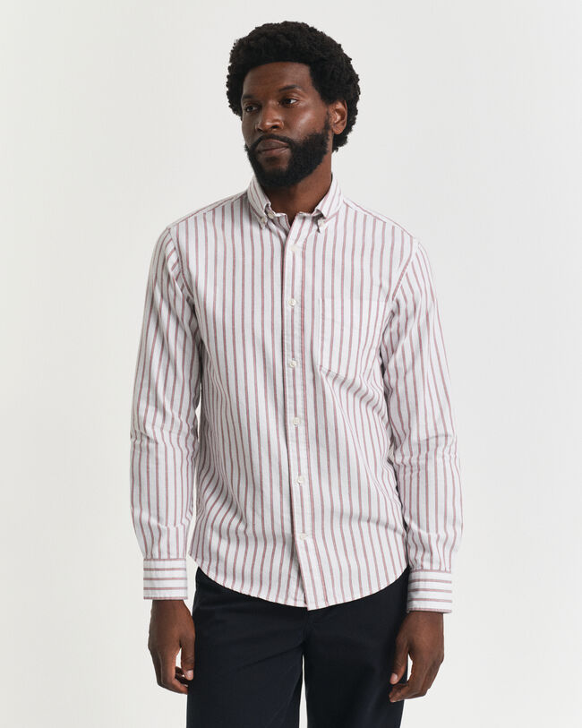 Camicia Archive Oxford a righe regular fit