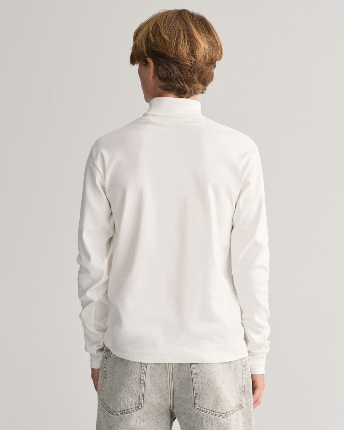 Top a maniche lunghe a collo alto Shield Teens