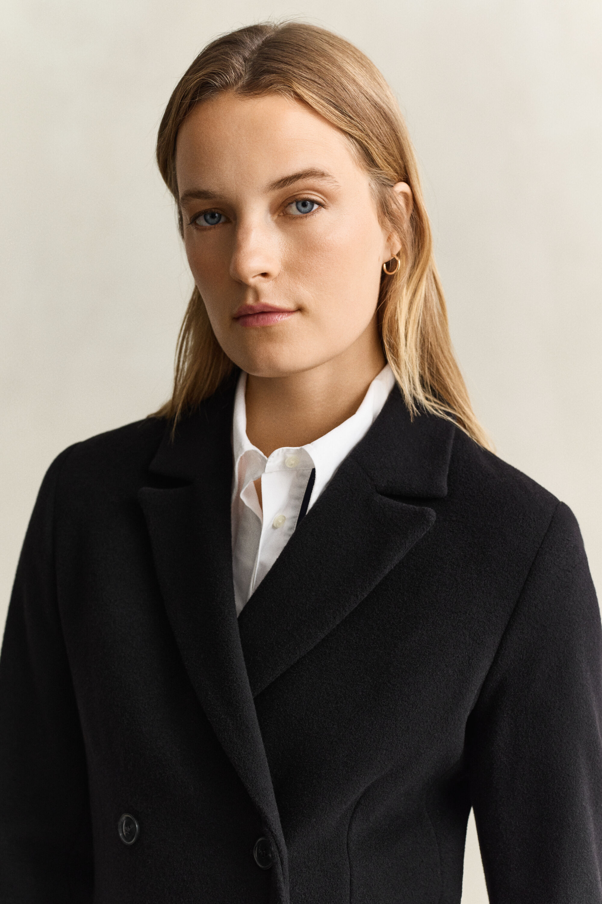 Cappotto in lana misto cashmere