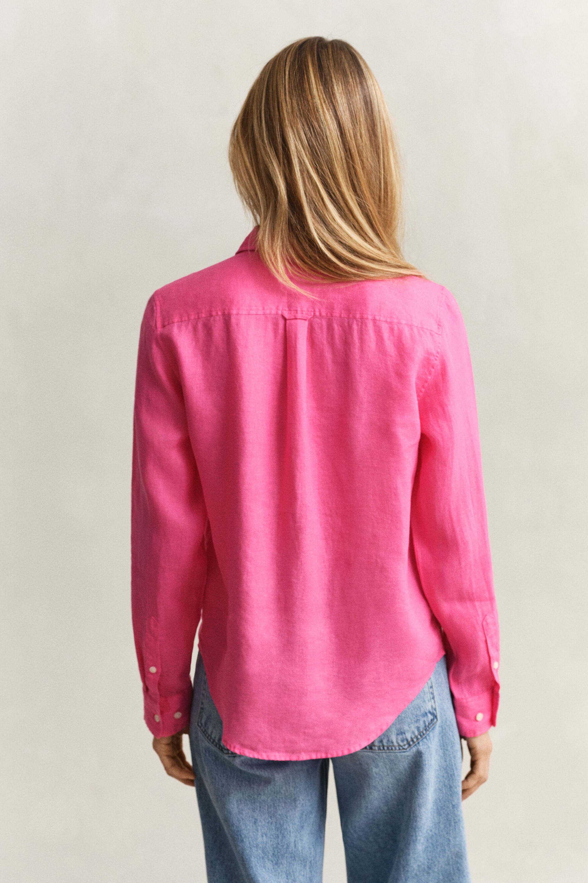 Camicia di lino regular fit