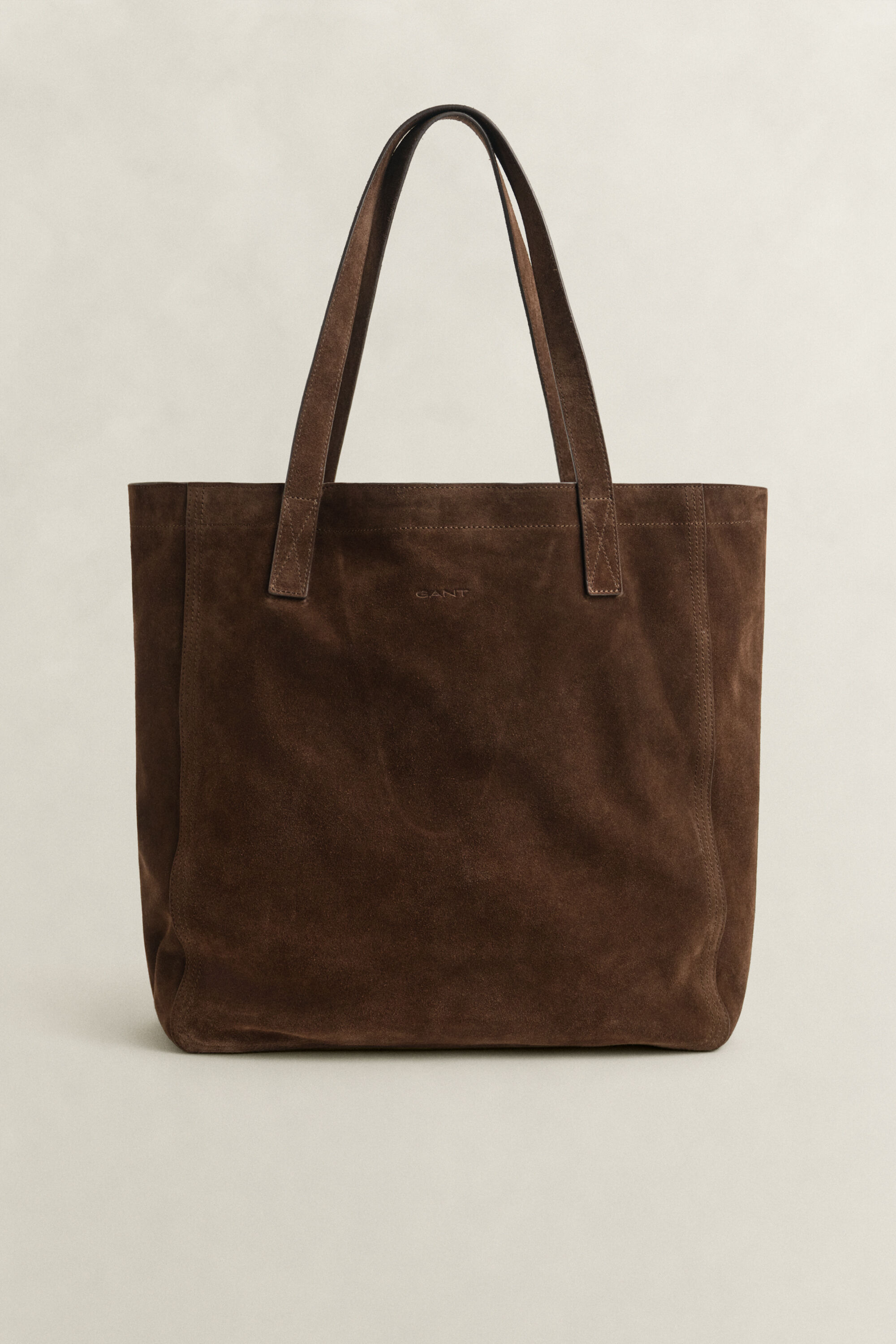 Borsa tote in camoscio