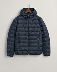 Piumino leggero con cappuccio