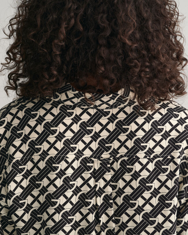 Camicia G Patterned relaxed fit