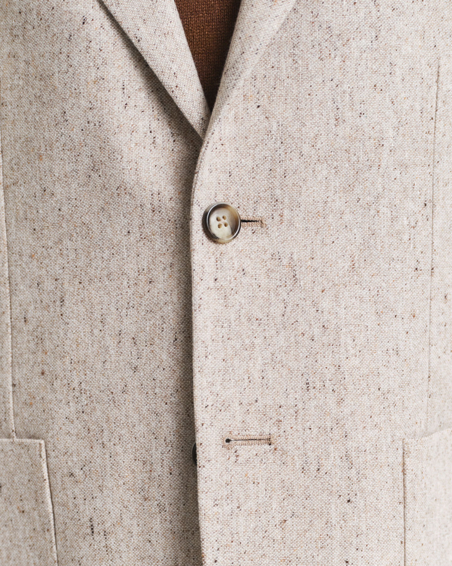 Giacca da abito in Donegal slim fit