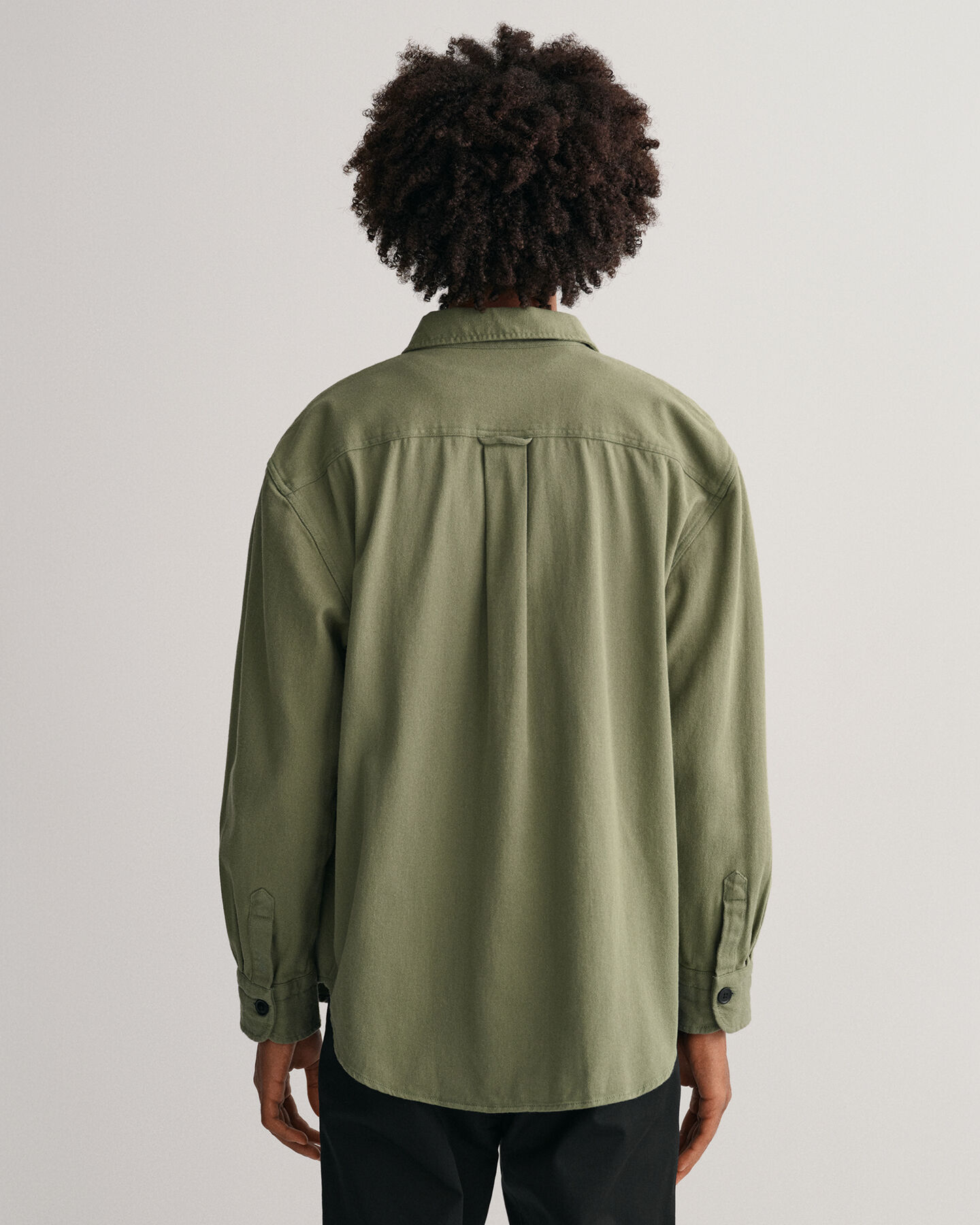 Camicia giacca Heavy in twill