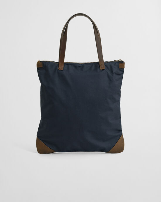 Borsa tote in cotone cerato