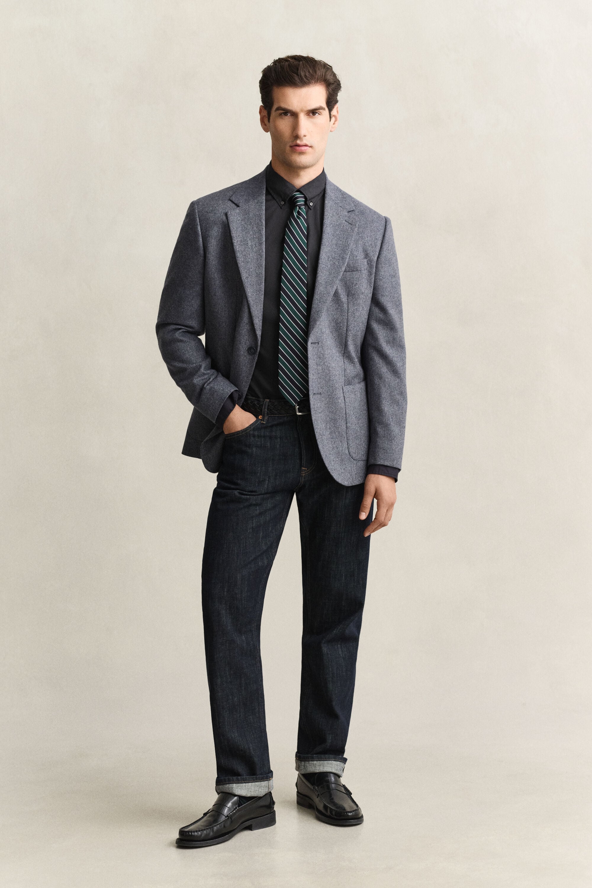 Camicia in popeline Classic slim