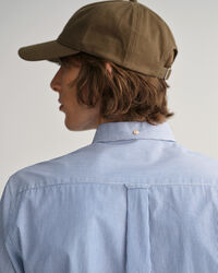 Camicia in broadcloth a righe Banker regular fit