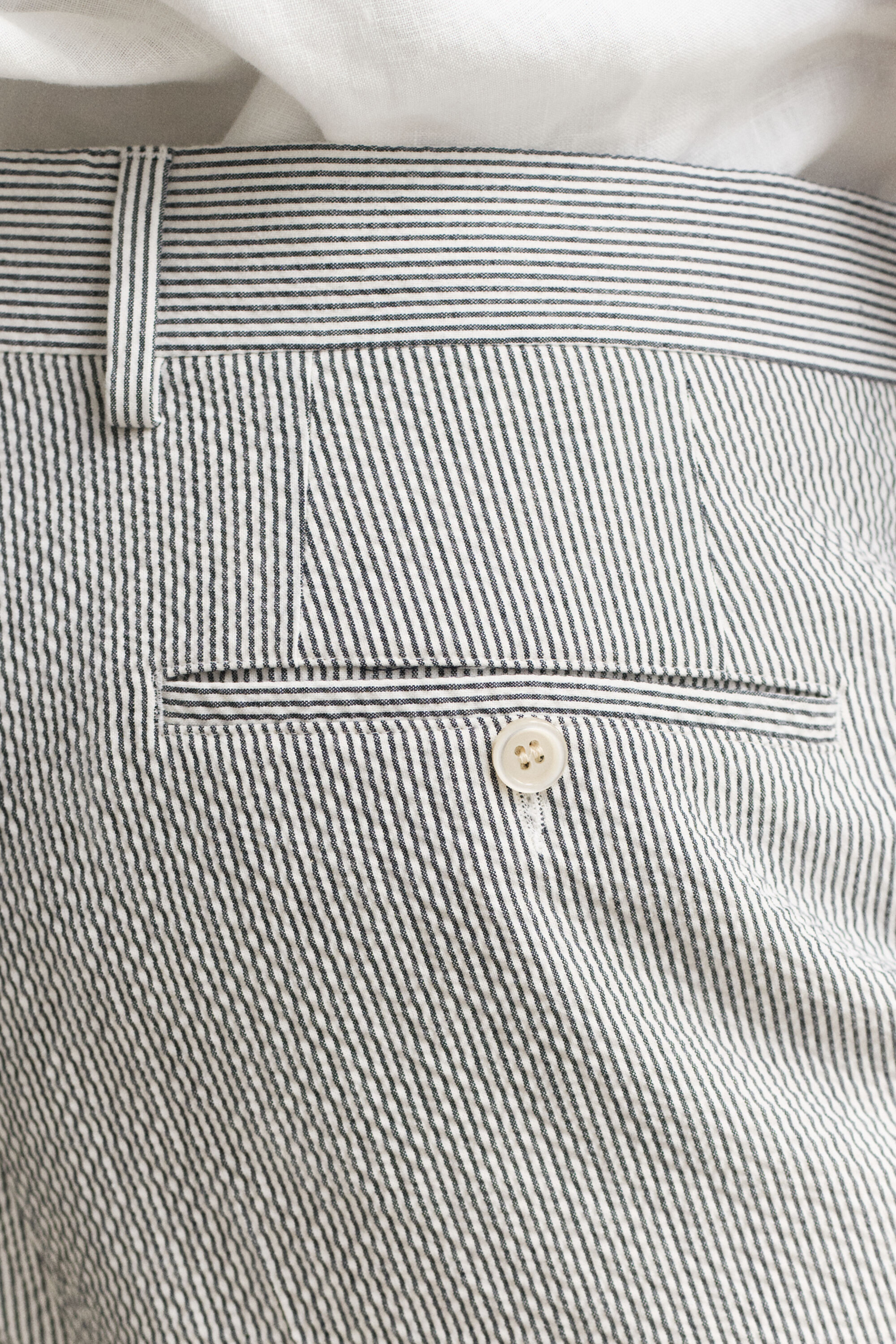 Pantaloni da abito in seersucker