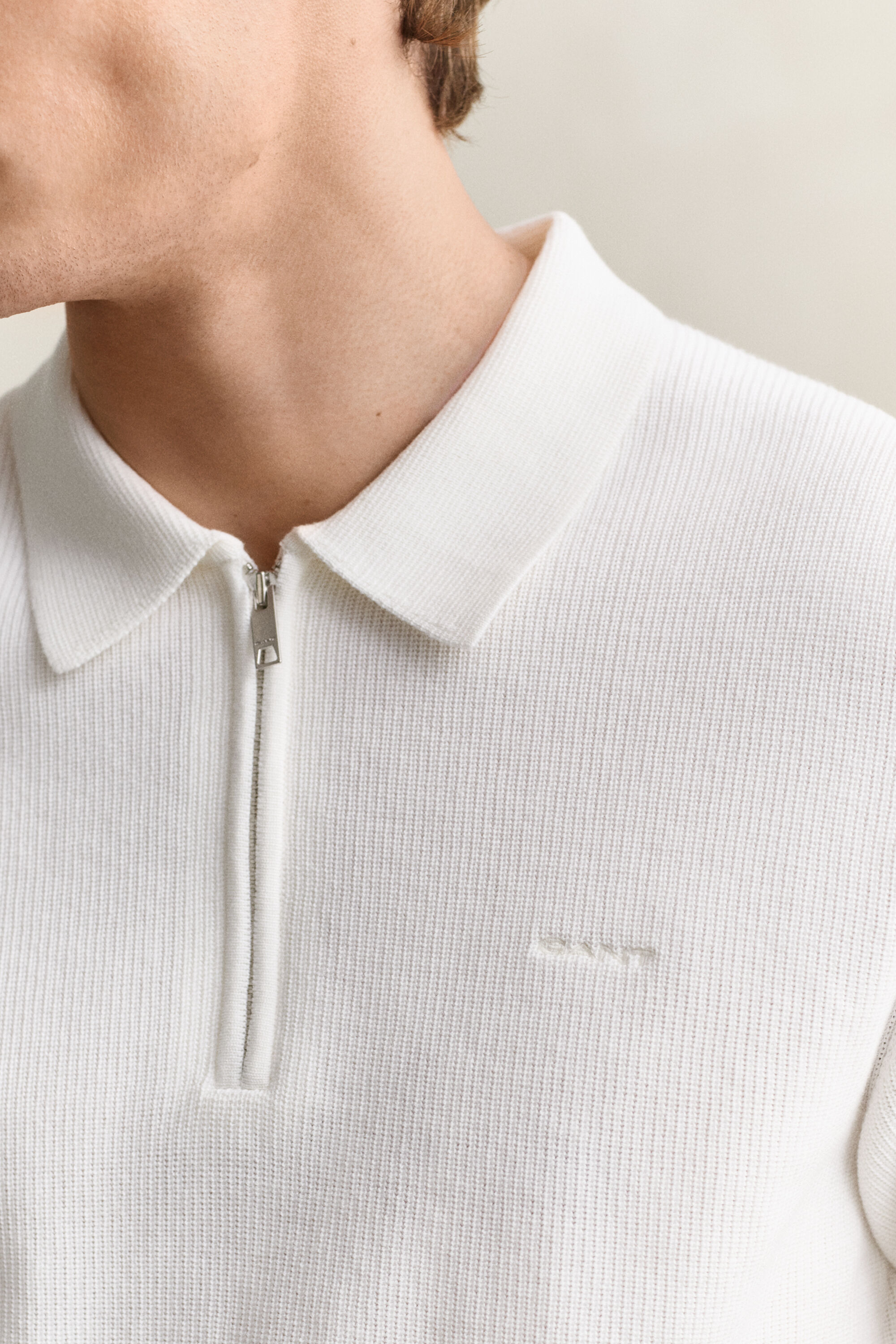 Polo in cotone a coste