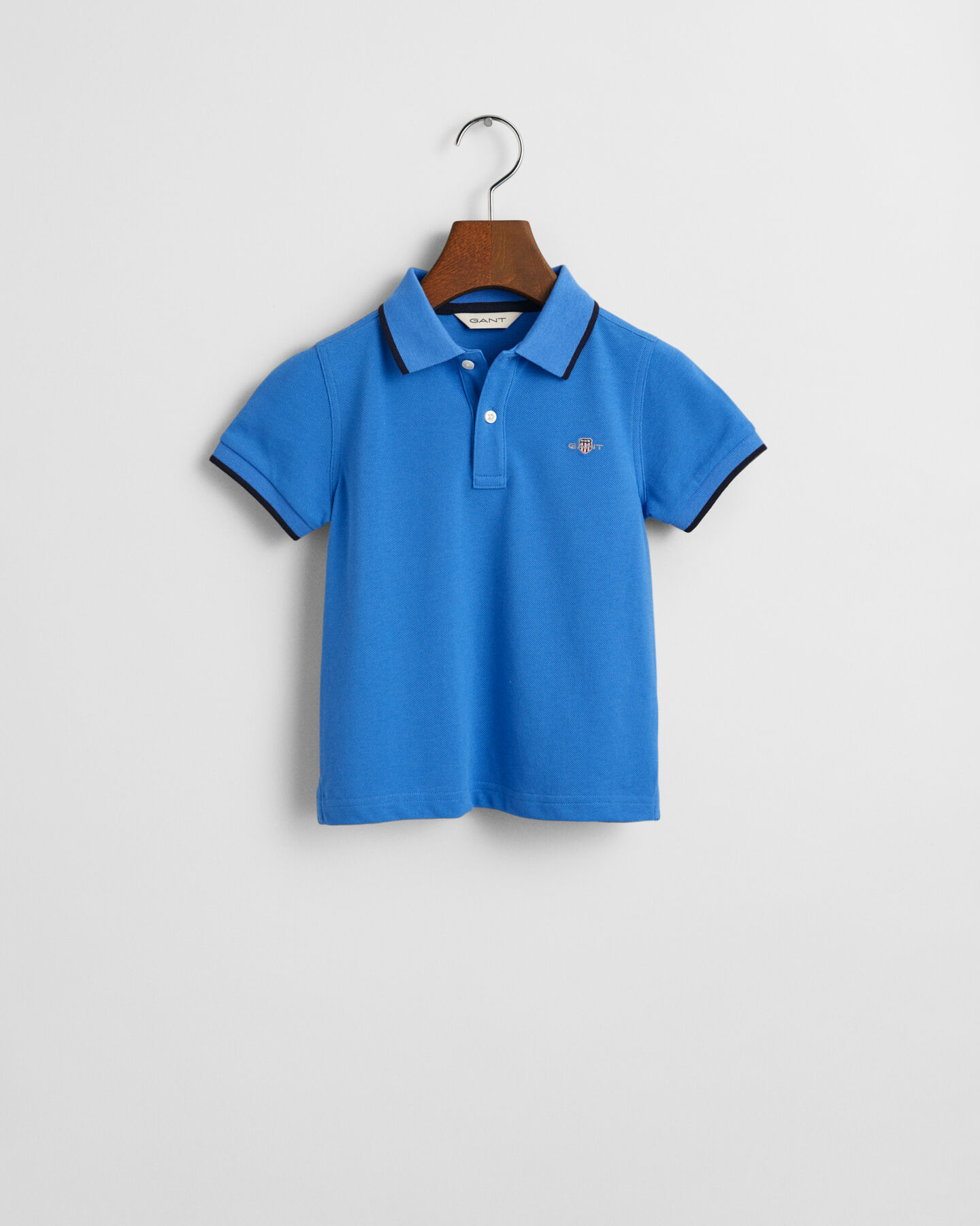 Polo a righe in piqu&eacute; GANT Kids
