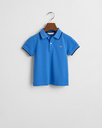 Polo a righe in piqu&eacute; GANT Kids