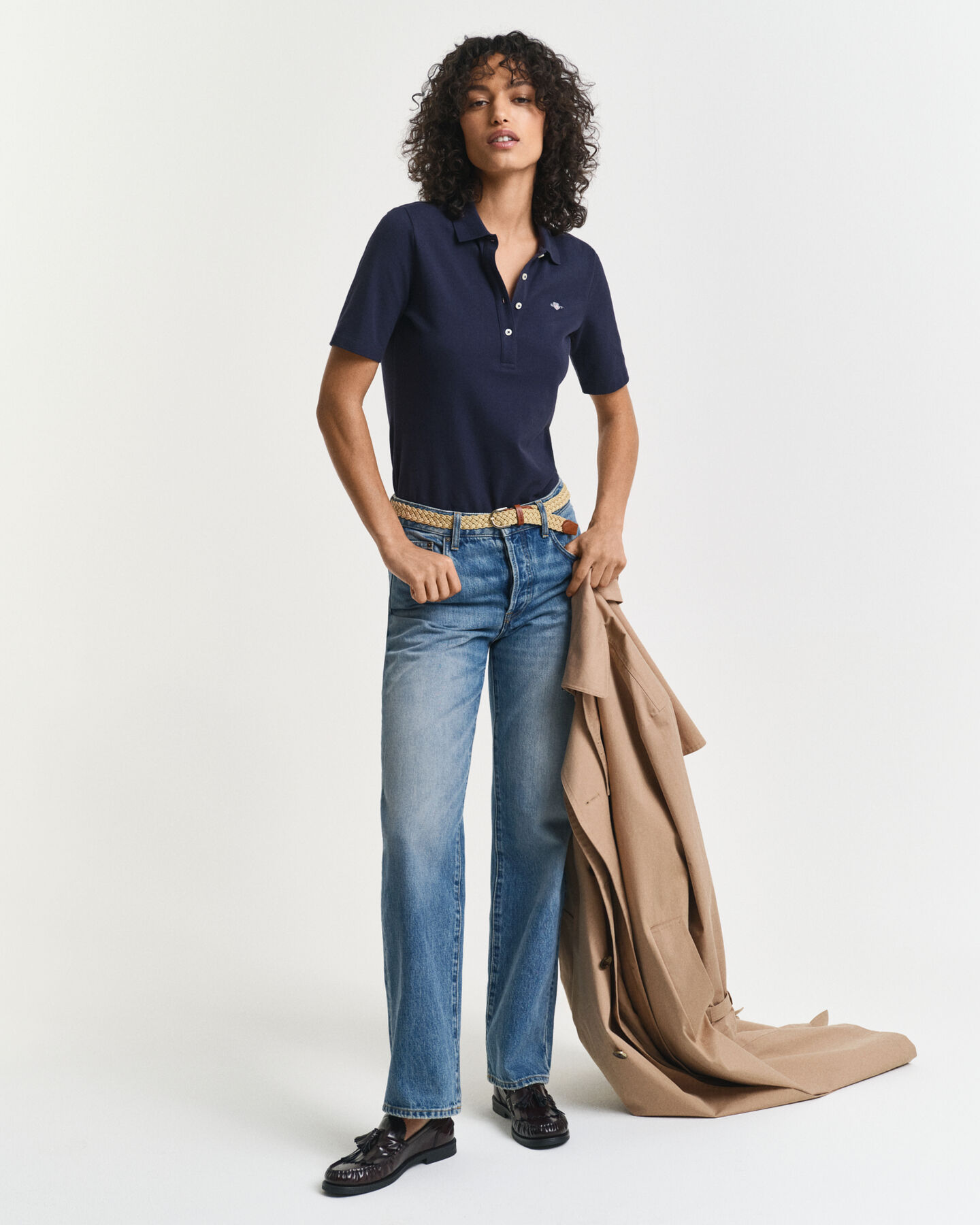 Polo Shield in piqué