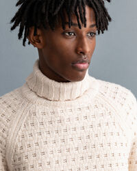 Maglia a collo alto Chunky Texture