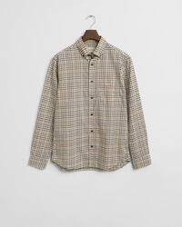 Camicia in twill a quadri tattersall regular fit