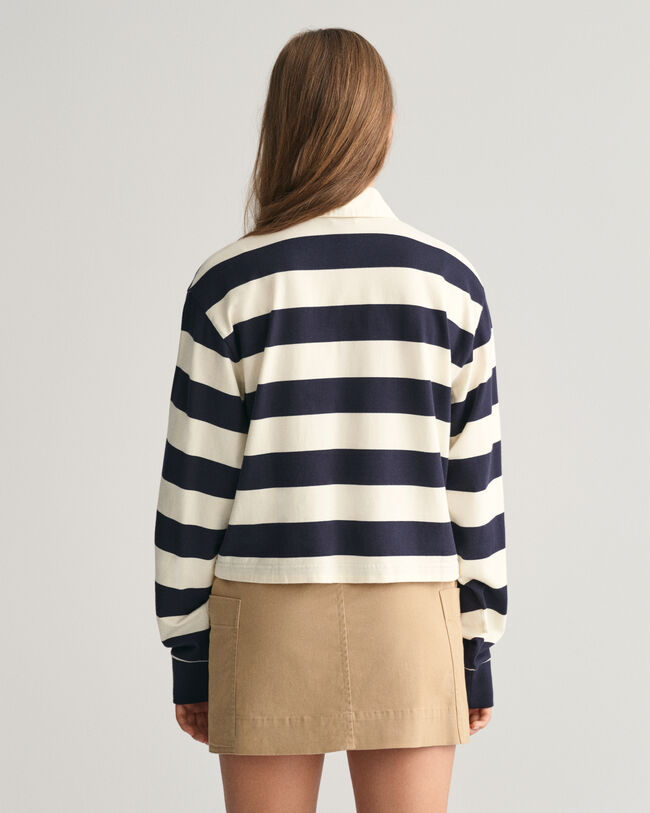 Rugger corta a righe Teen Girls