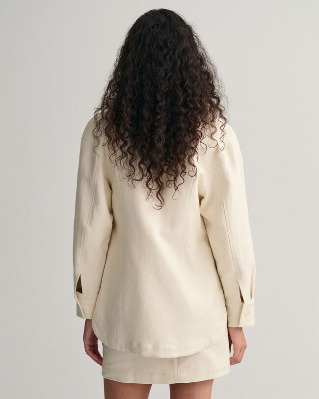 Giacca-camicia Textured