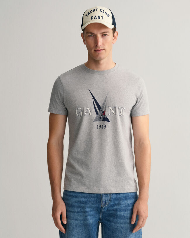 T-shirt con stampa Sail