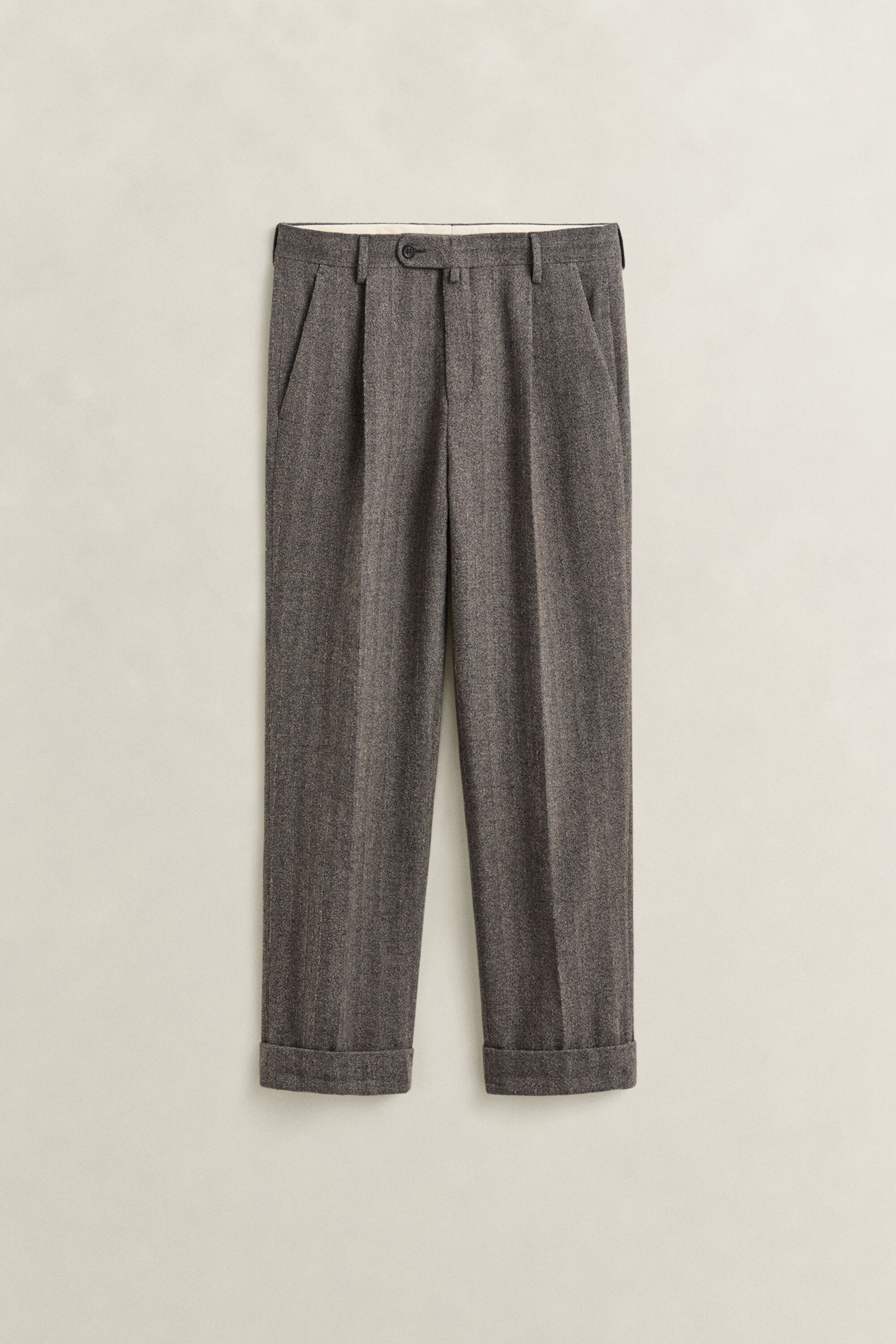 Pantaloni gessati eleganti