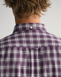 Camicia a quadri in flanella regular fit