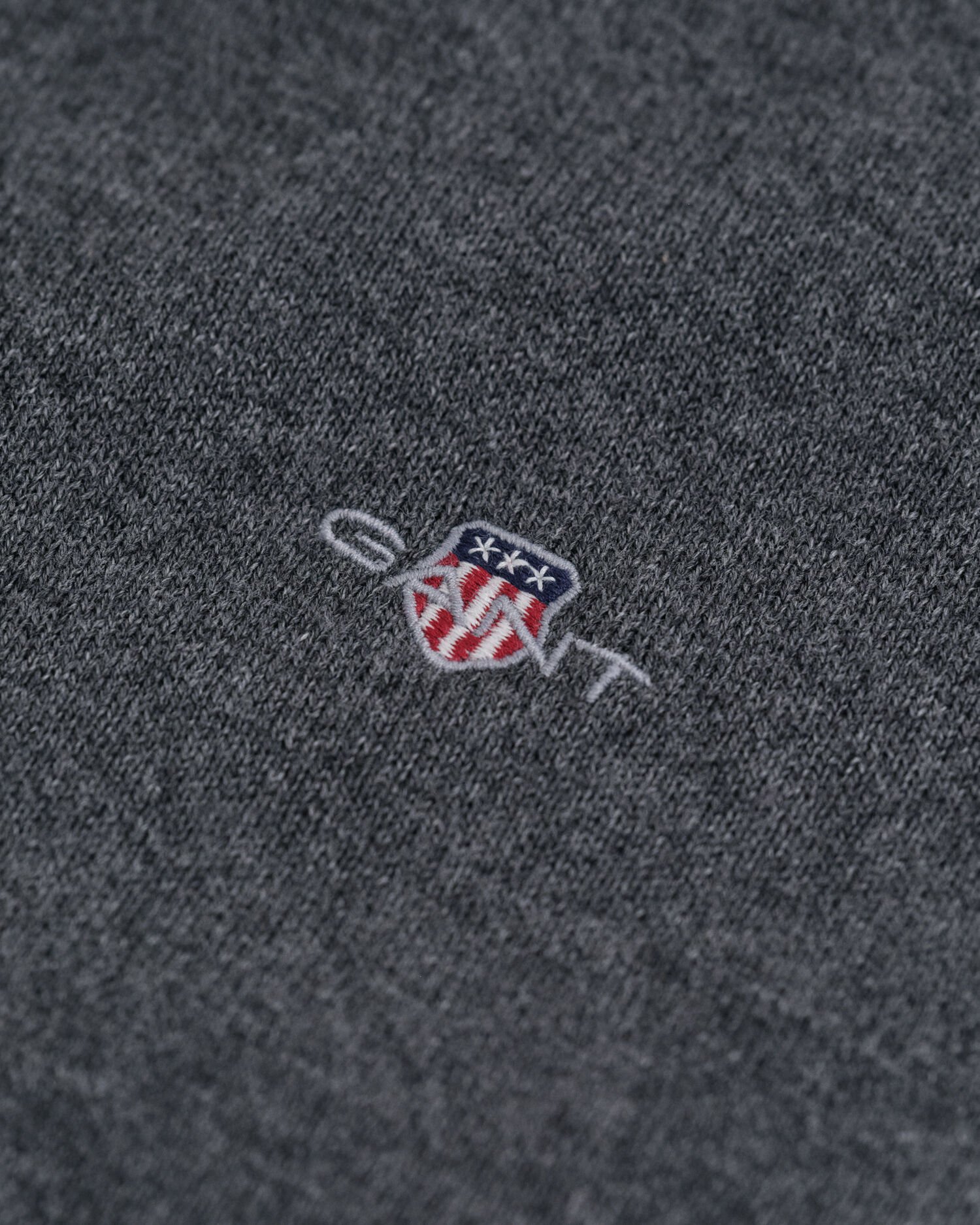 Maglia a collo alto in lana e cotone