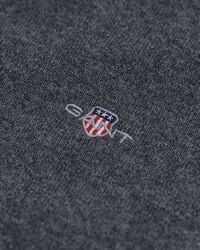 Maglia a collo alto in lana e cotone