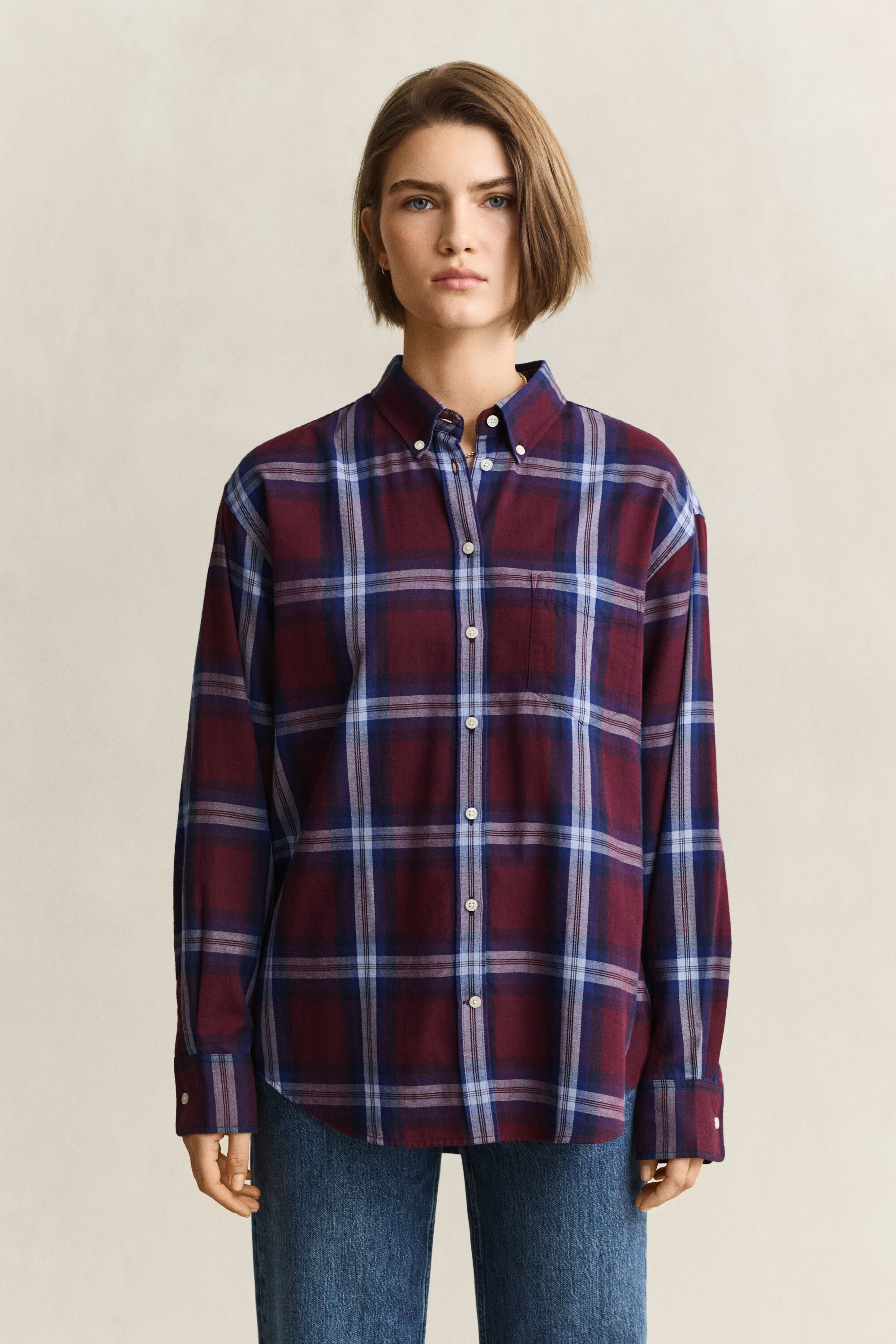 Camicia in flanella relaxed