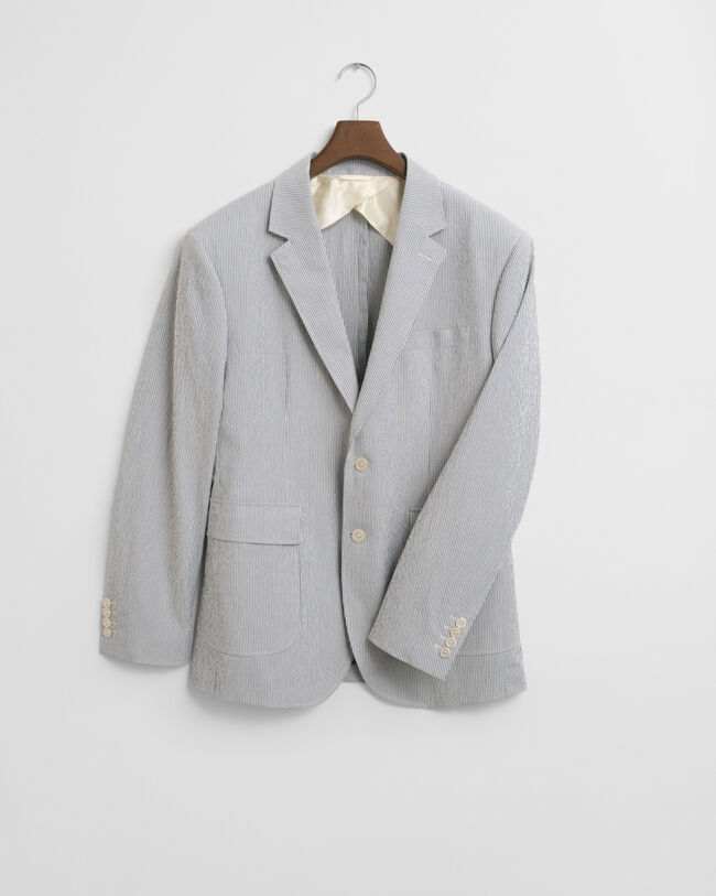 Giacca per abito seersucker slim fit