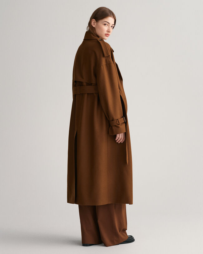 Trench in misto lana