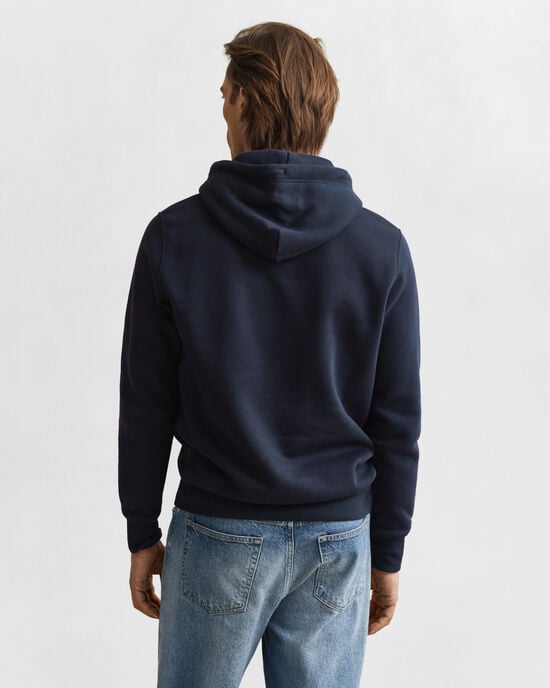 Felpa Shield con cappuccio