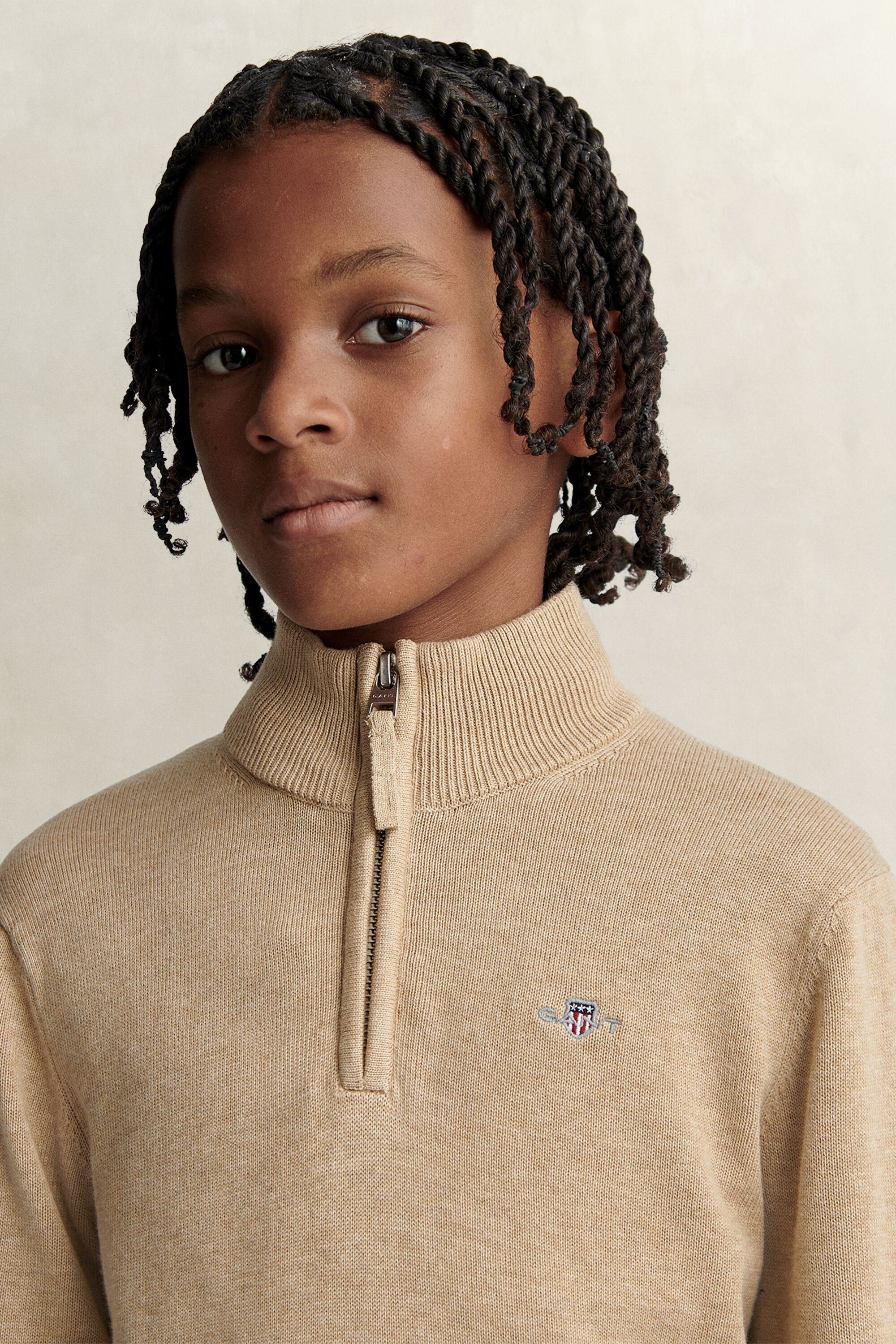 Maglia Shield con zip corta Teen Boys